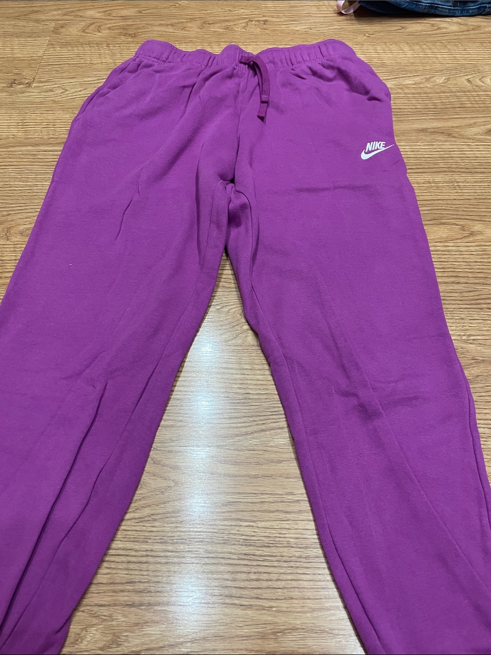 Nike Kids Purple Fleece Jogger Pants